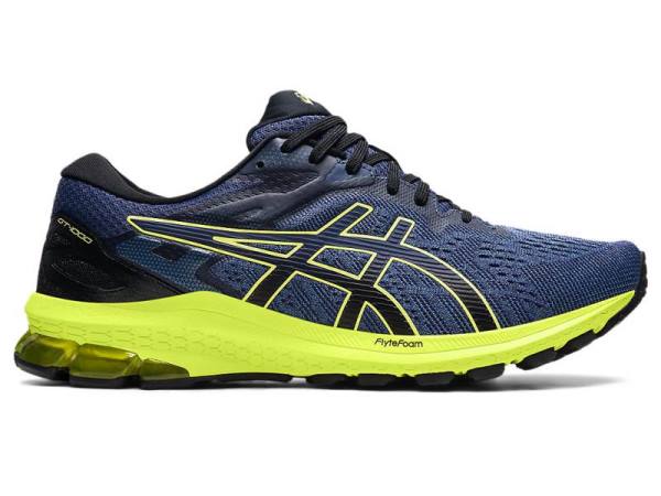 Asics Hardloopschoenen Heren, GT-1000 Blauw - Asics Schoenen Belgie | B3164509-NC